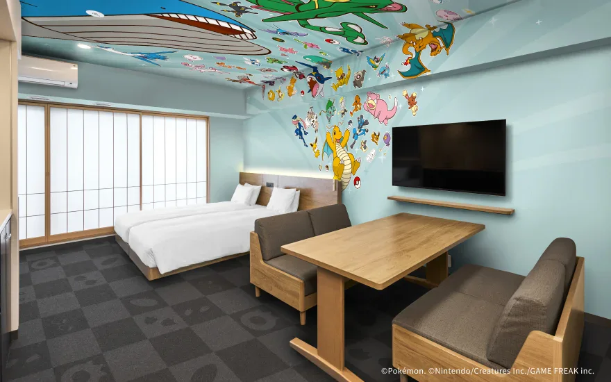 mimaru pokémon hotel room 11