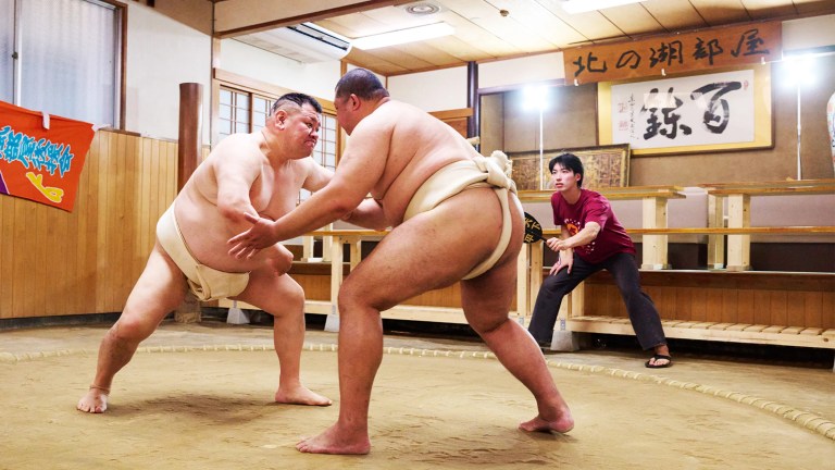 Experience Sumo in Tokyo: Live Show & Audience Challenge