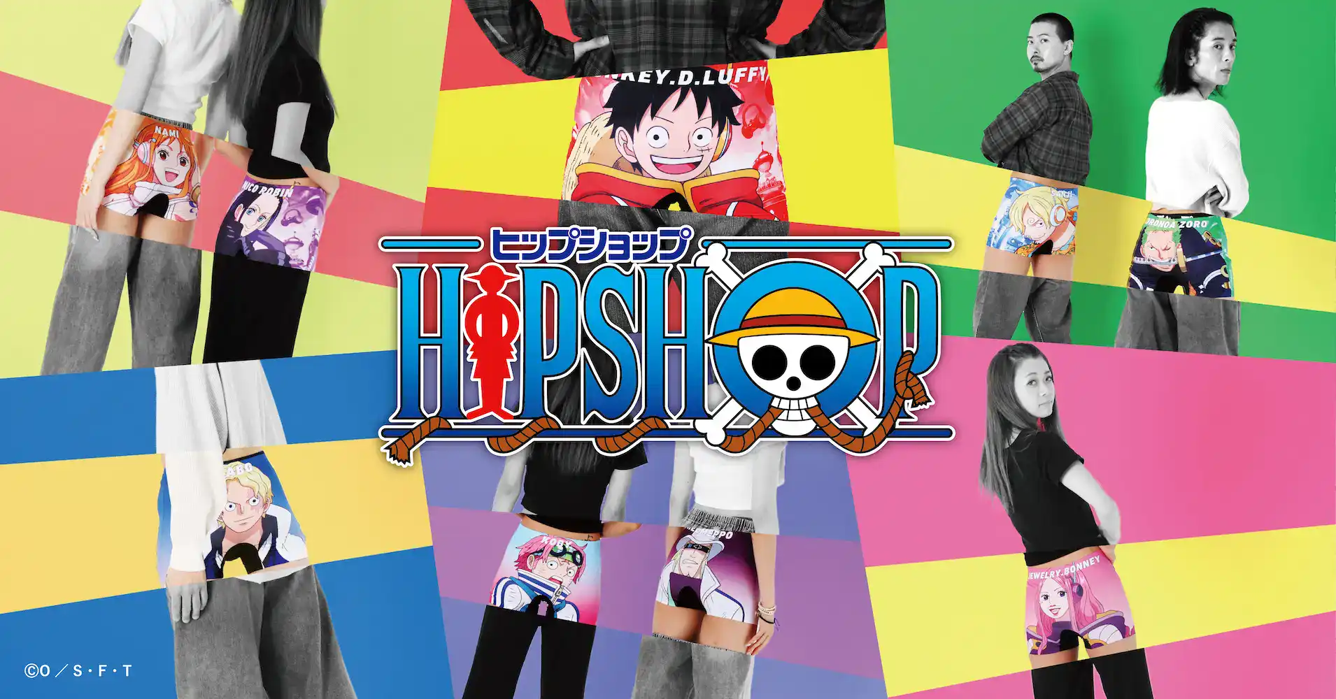 One Piece returns to HIPSHOP for new 