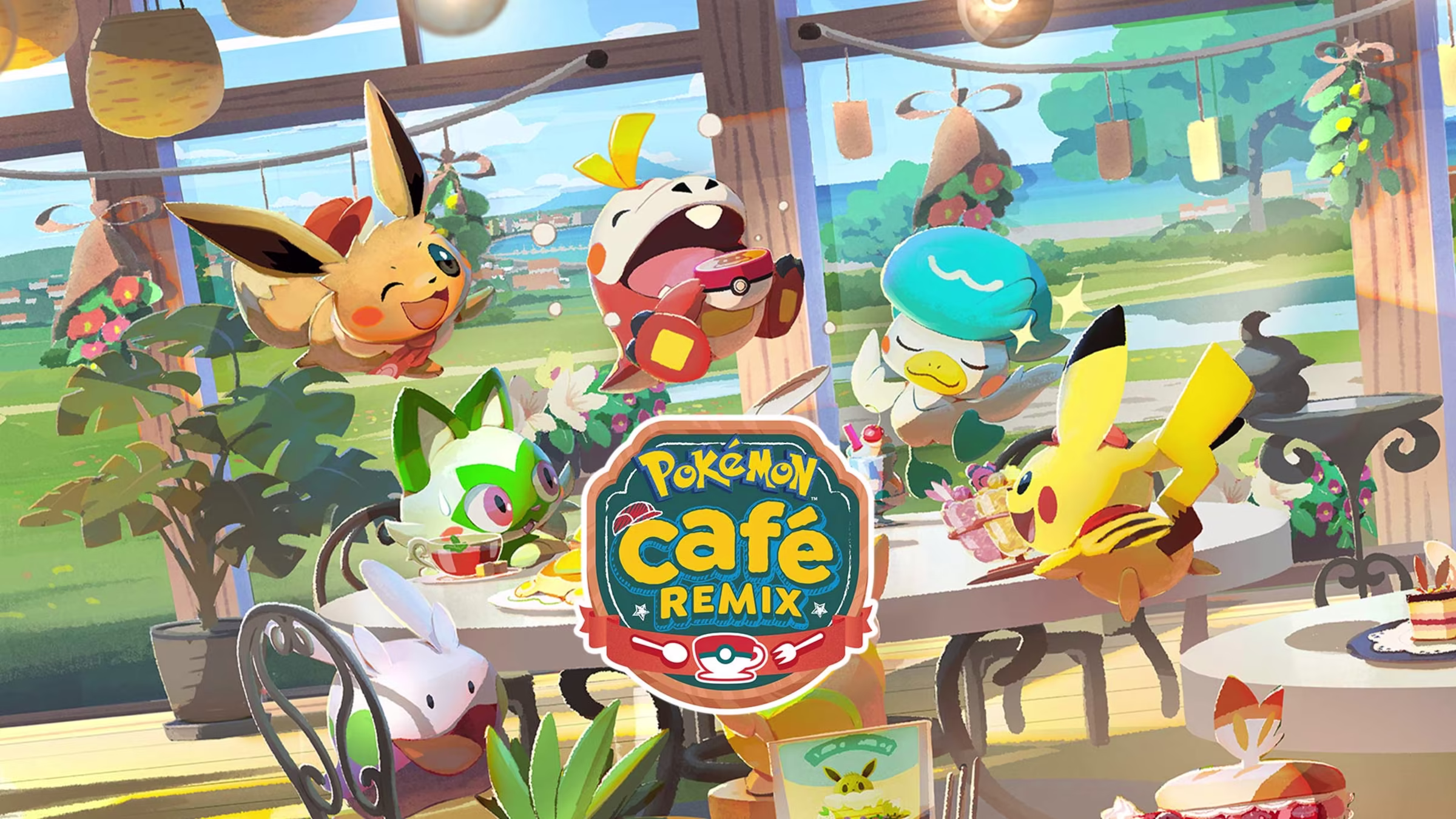 pokemon cafe remix key art