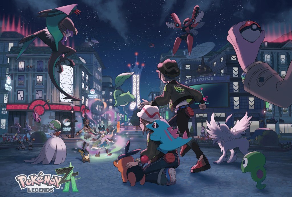 pokemon legends za key art