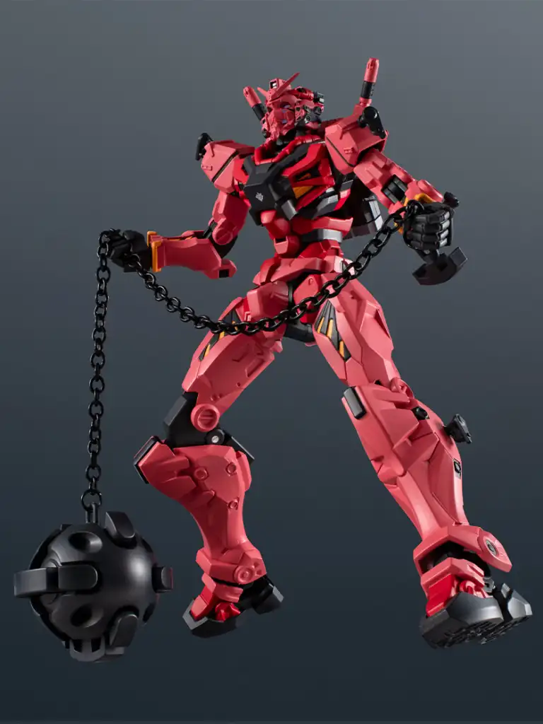 red gundam gundam universe figure 1