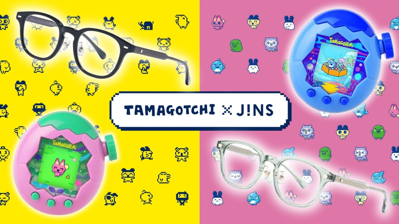 Tamagotchi inspired eyewear range revealed by JINS