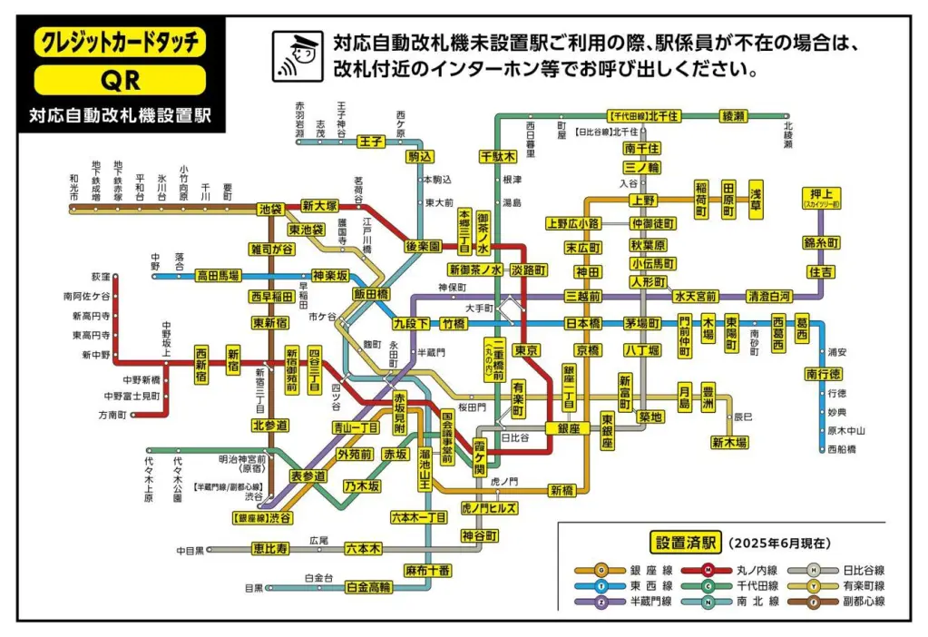 tokyo metro contactless payment 1