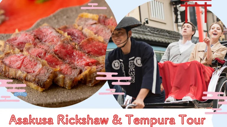 Asakusa Rickshaw Ride & Tempura Feast: A Private Tour Experience