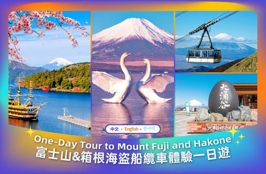 Experience the Majestic Mt. Fuji & Hakone: Day Tour with Free Cable Car Ticket from Tokyo