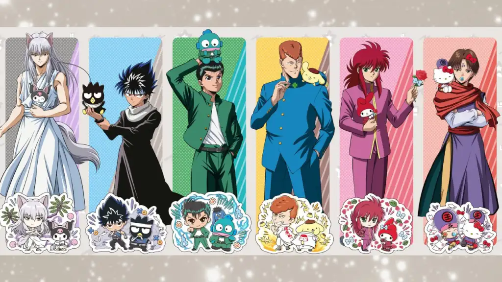 yu yu hakusho x sanrio (2)