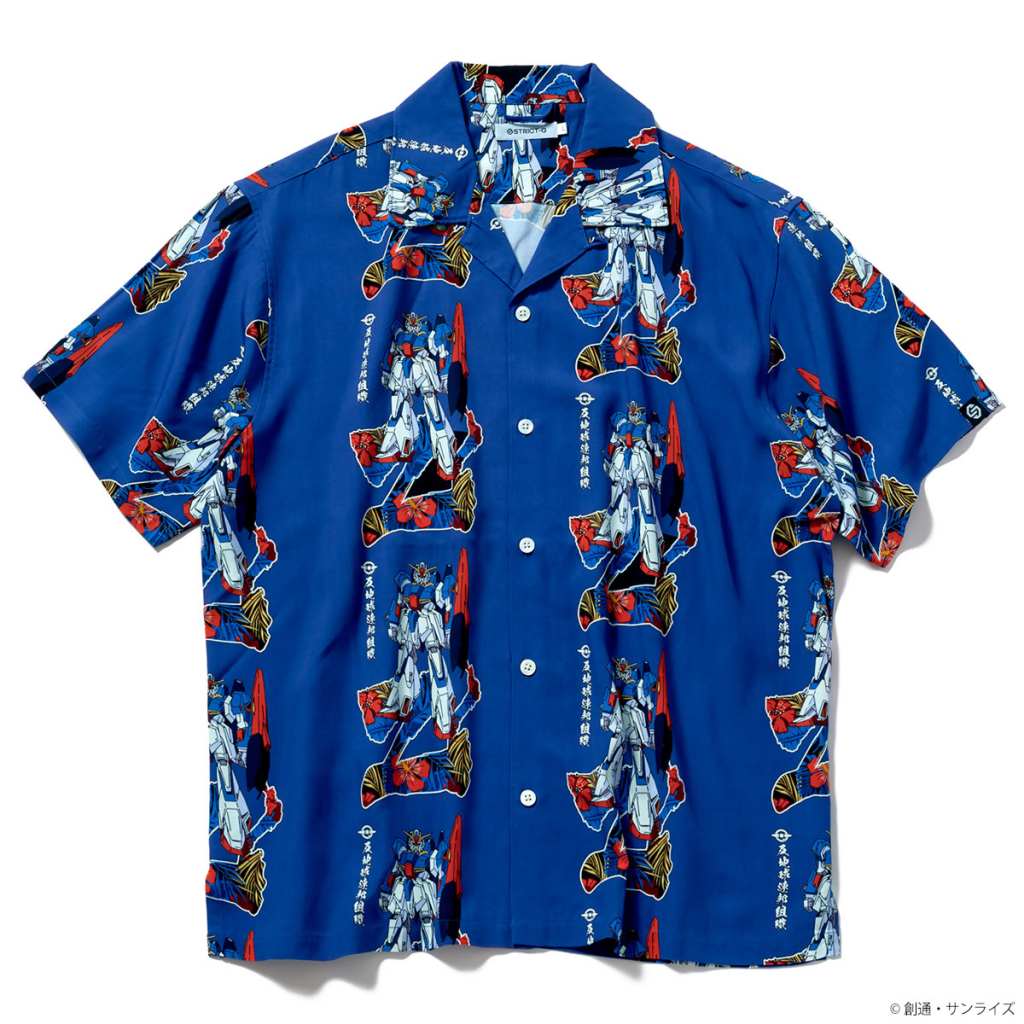 な*ん様 Tropical  Tropical-themed Gundam Hawaiian shirts arrive just in time for summer