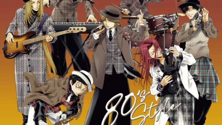80's themed Saiyuki x Tower Records pop up shop