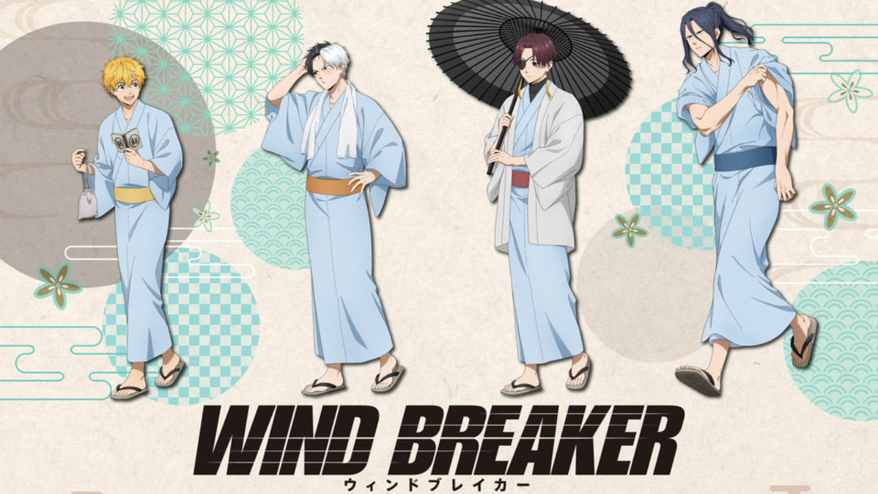 Autumn themed WIND BREAKER pop up shop opens in anime stores