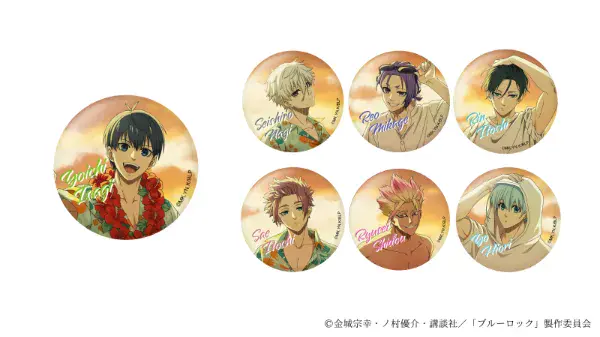 Blue Lock summer themed cafe 13