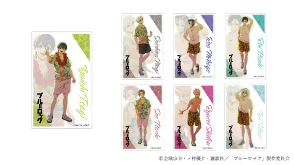 Blue Lock summer themed cafe 15