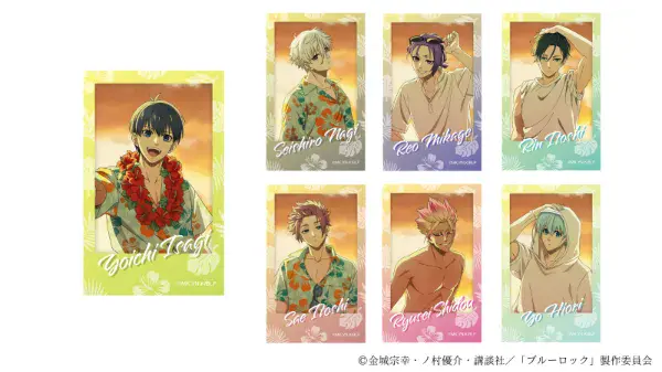 Blue Lock summer themed cafe 18