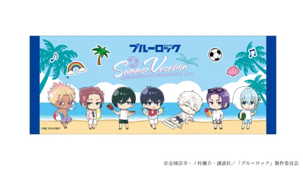 Blue Lock summer themed cafe 21