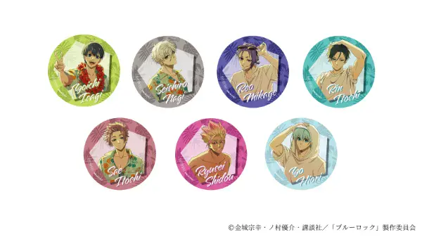 Blue Lock summer themed cafe 27