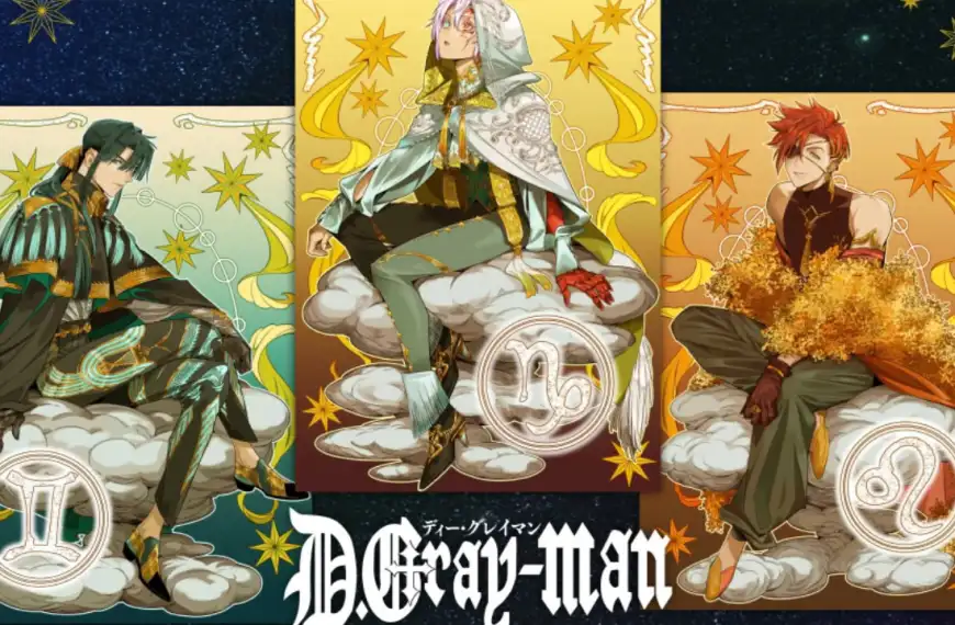 D.Gray man pop up shop