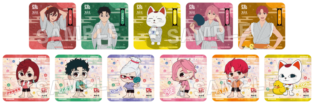 Dandadan x Gokurakuyu RAKU SPA collaboration campaign 27