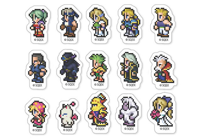 Final Fantasy Pixel Art goods 1