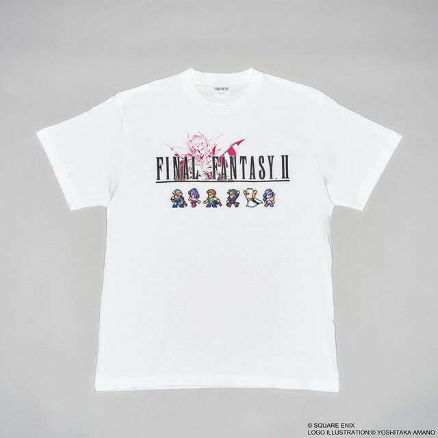 FINAL FANTASY ピクセルリマスター Tshirt Tシャツ 非売品 ファイナルファンタジー ピクセルリマスター Tシャツ ピンク