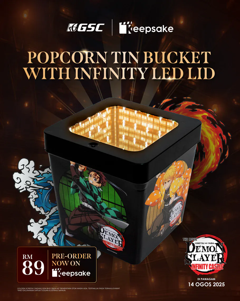 GS CINEMA DEMON SLAYER POPCORN BUCKET
