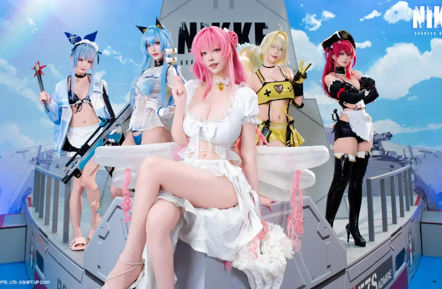 Goddess of Victory NIKKE cosplay show 1