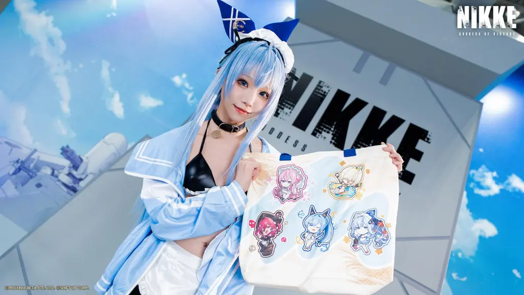 Goddess of Victory NIKKE cosplay show 12