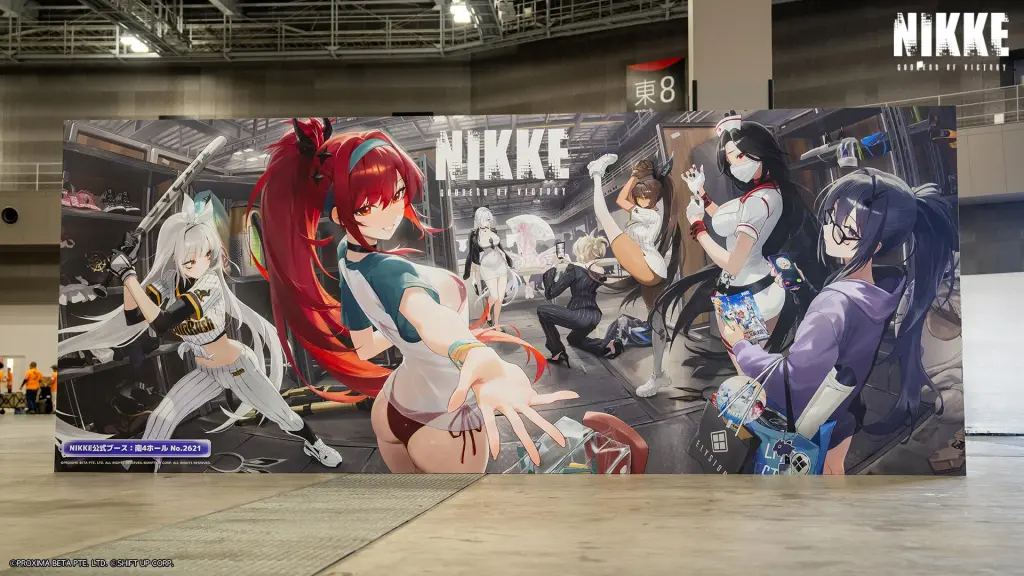 Goddess of Victory NIKKE cosplay show 6