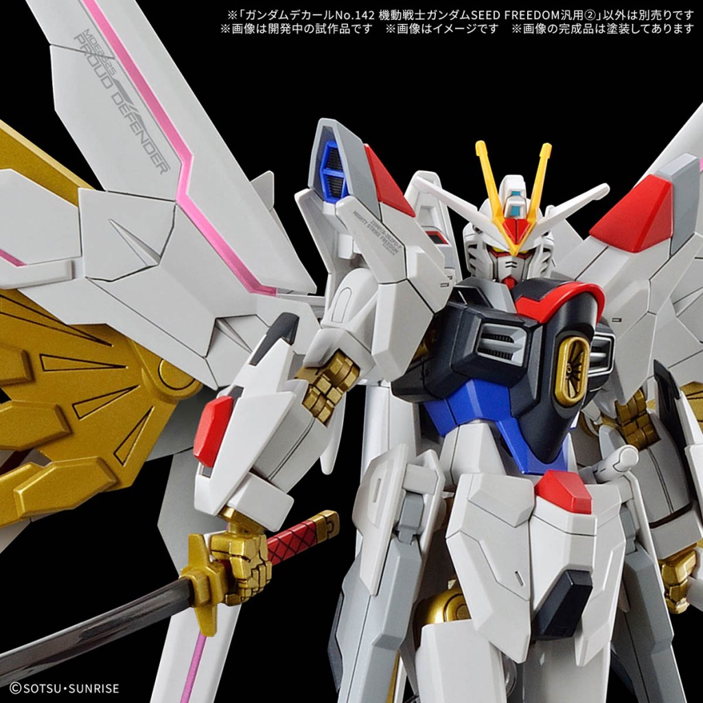 Gundam Decal No. 142 Mobile Suit Gundam SEED FREEDOM gunpla 2