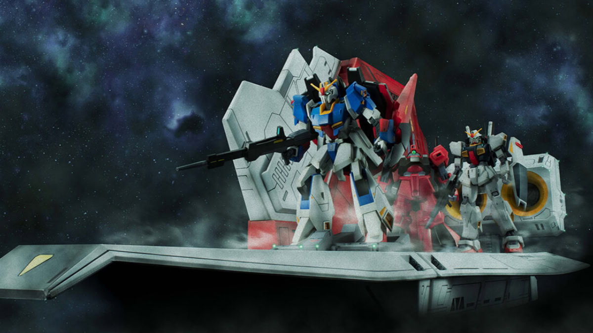 Diorama of Zeta Gundam's Argama Catapult Deck gets new and