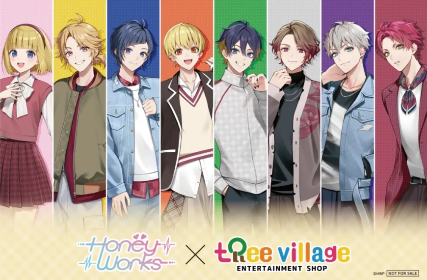 HoneyWorks pop up shop opens in stores across Japan this month