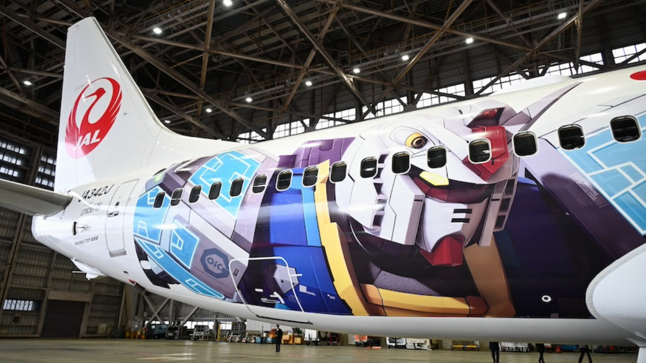 Japan Airlines adds Gundam anime to its in-flight entertainment lineup