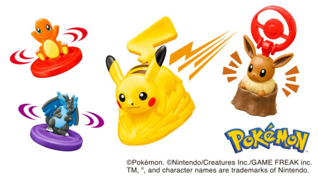 McDonald's Japan Pokémon Happy Meal toys