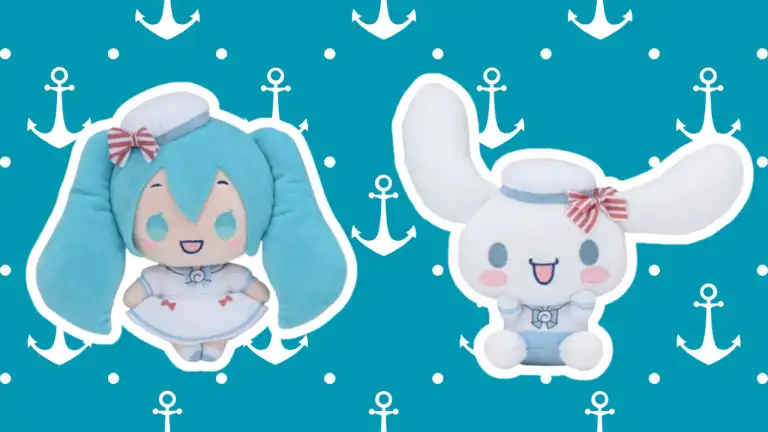 Miku x Cinnamoroll sailor themed merch