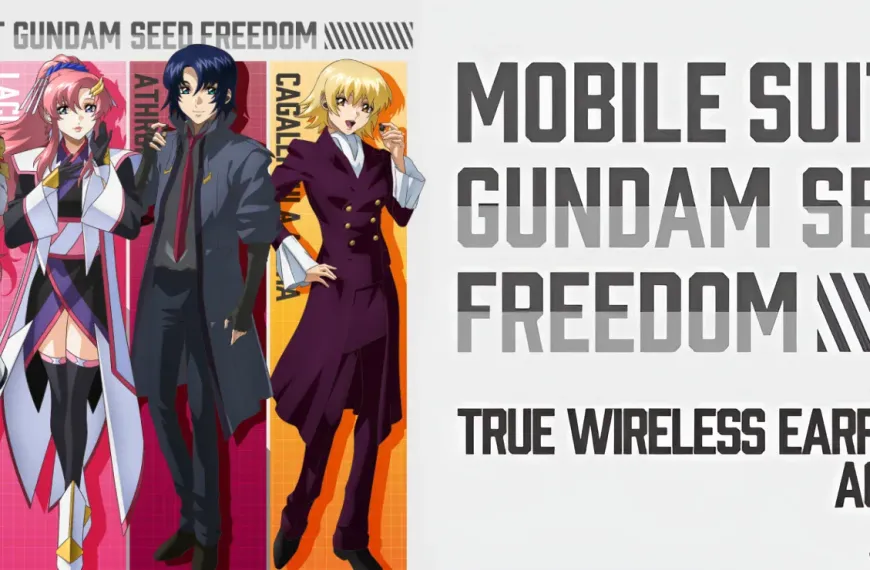 Mobile Suit Gundam SEED FREEDOM onkyo earphones 0