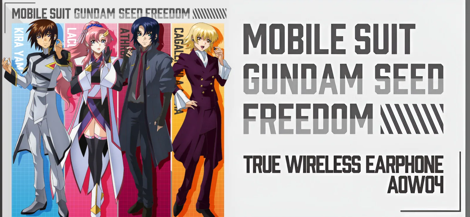 Mobile Suit Gundam SEED FREEDOM onkyo earphones 0