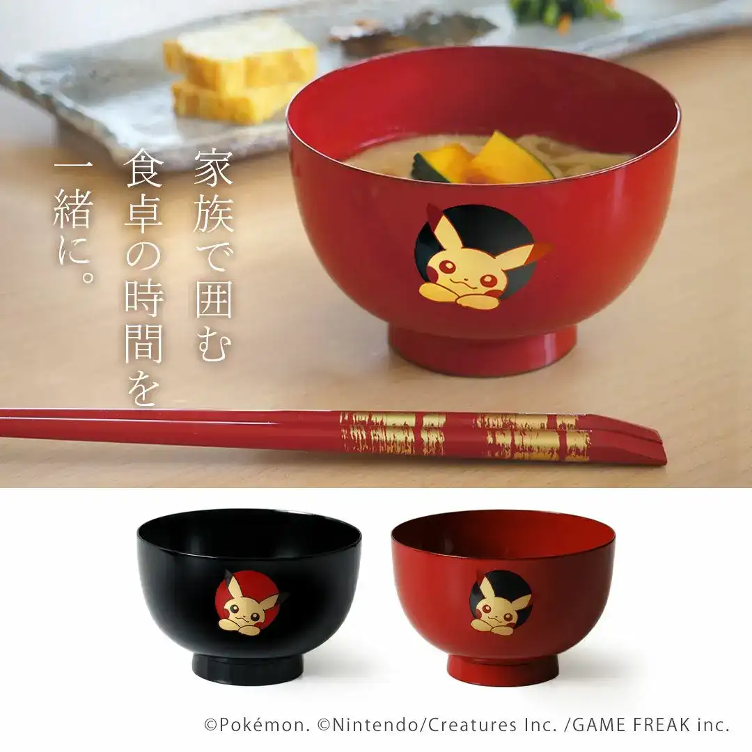 Pokémon's handcrafted Japanese lacquerware range expands with new