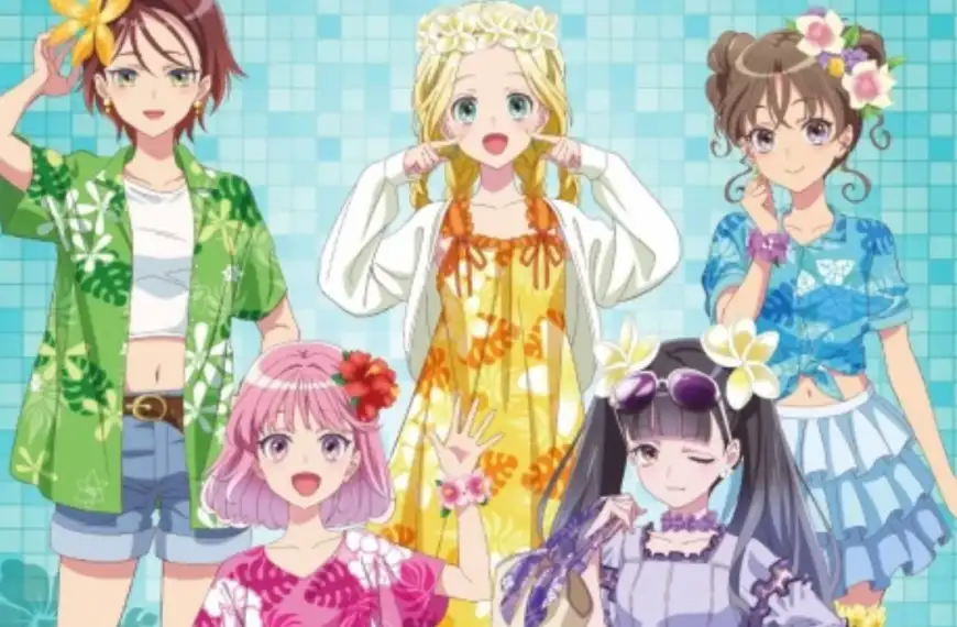 Summer themed Maebashi Witches pop up shop