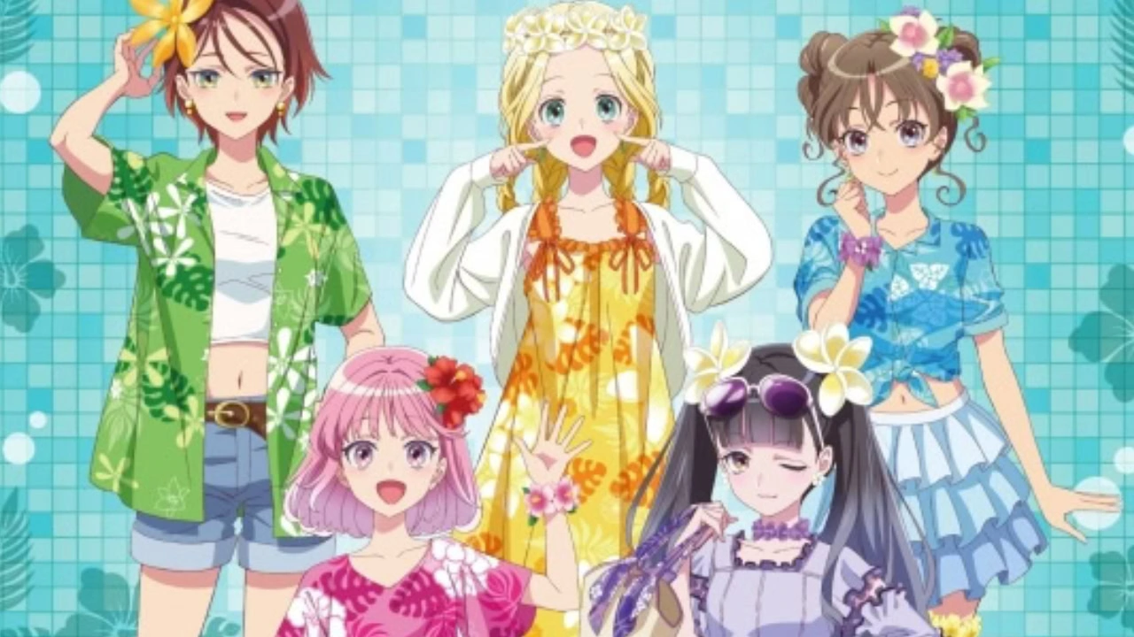 Summer themed Maebashi Witches pop up shop