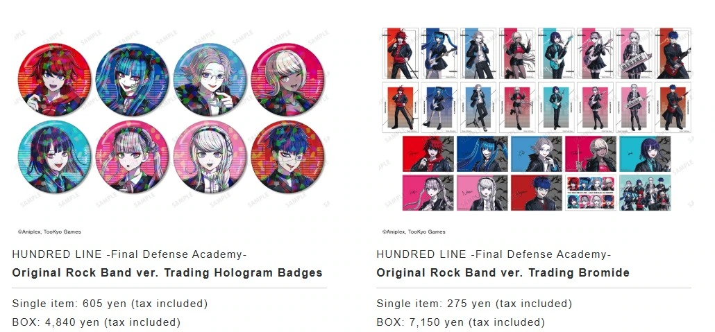 The Hundred Line Last Defense Academy pop up shop 1