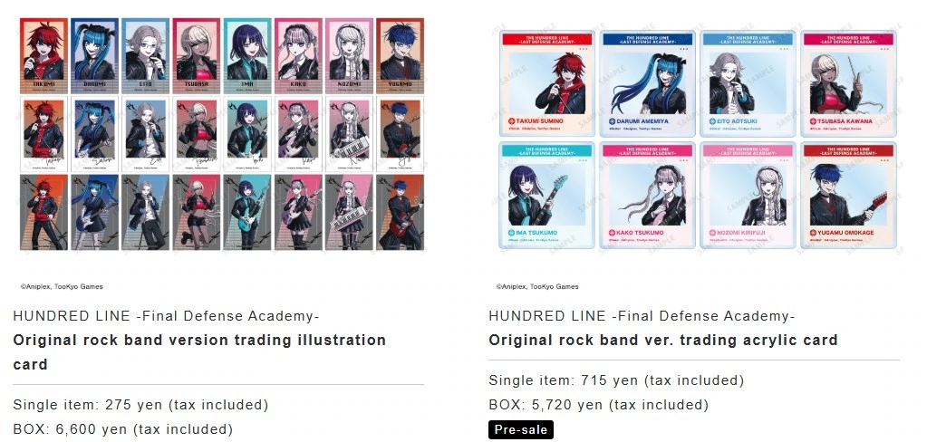 The Hundred Line Last Defense Academy pop up shop 2