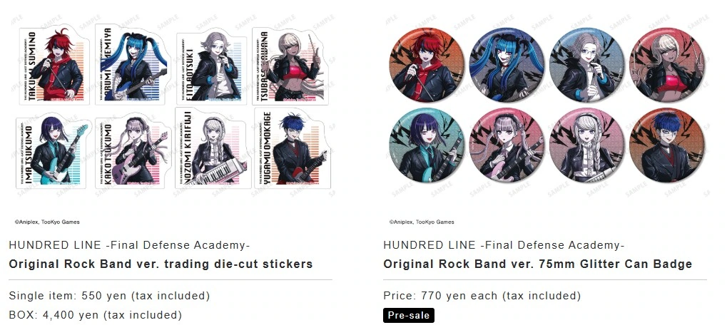 The Hundred Line Last Defense Academy pop up shop 3