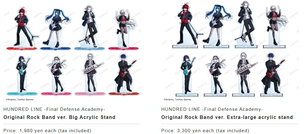 The Hundred Line Last Defense Academy pop up shop 4