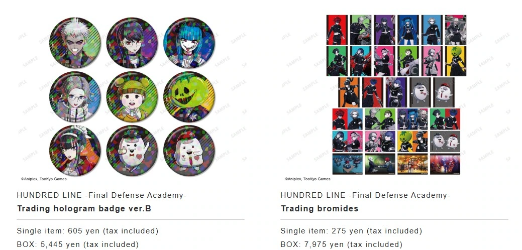 The Hundred Line Last Defense Academy pop up shop 6