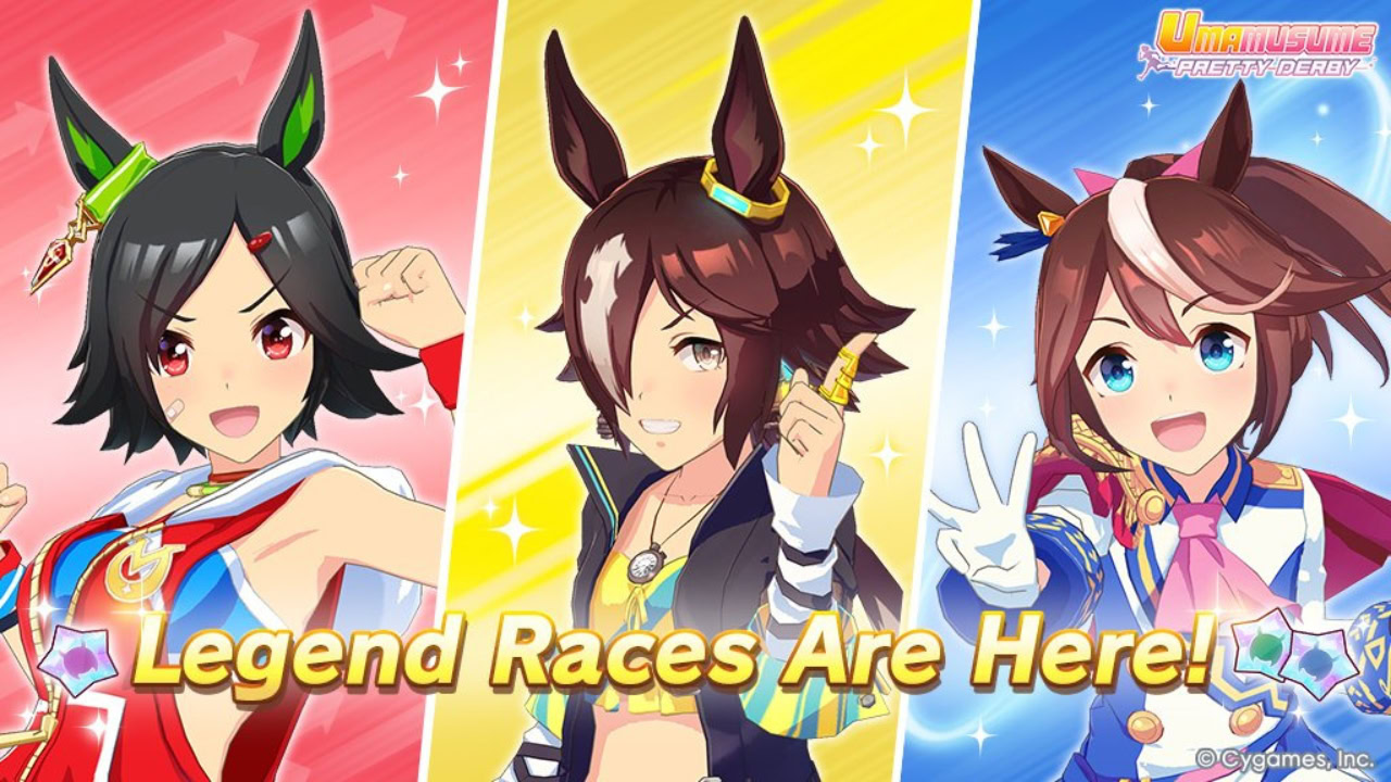 Umamusume's new Legend Race features three fan-favorite champions