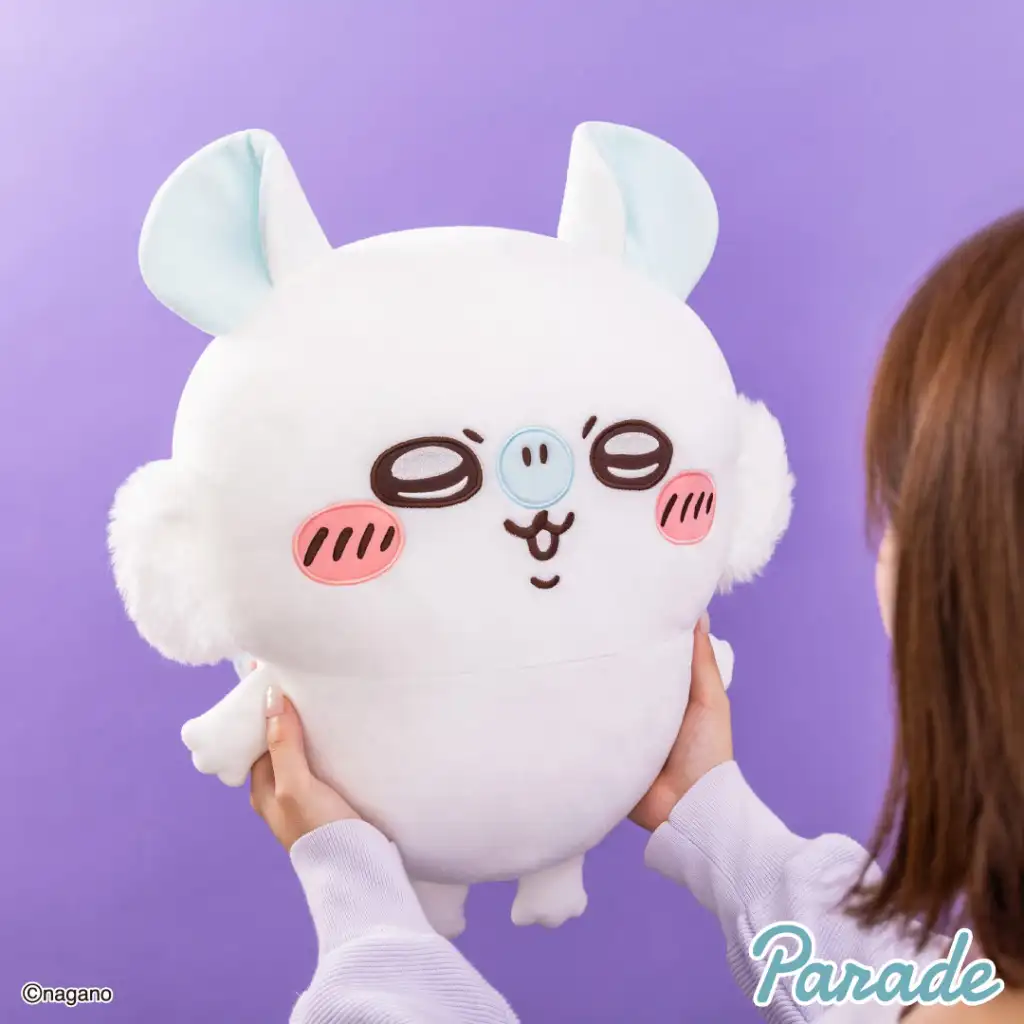 Huge new 45cm tall plush of Chiikawa's Momonga set for release