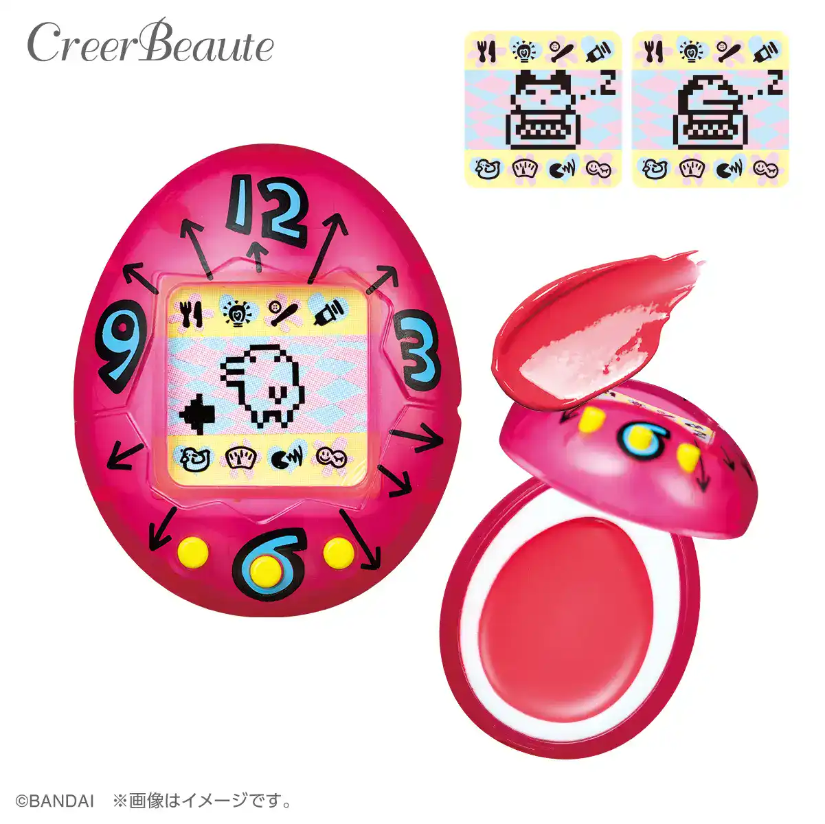 creerbeaute tamagotchi makeup 5