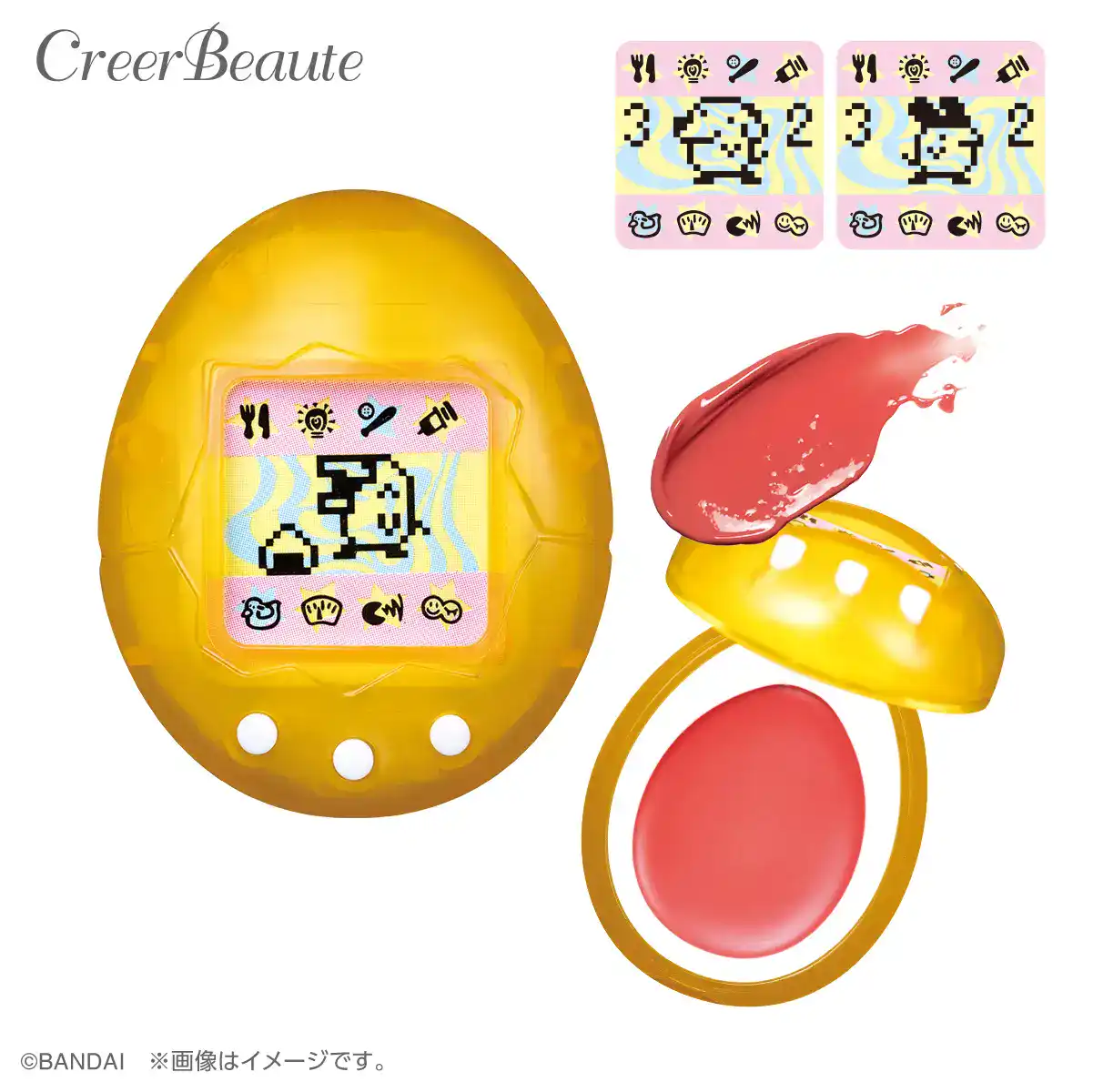 creerbeaute tamagotchi makeup 6