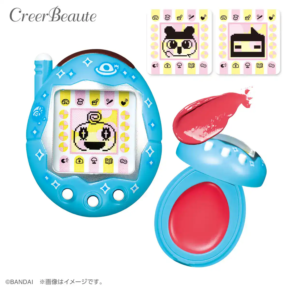 creerbeaute tamagotchi makeup 8