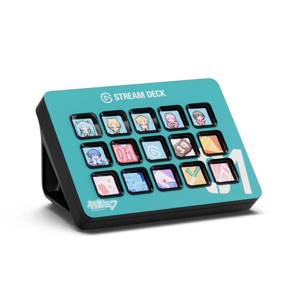 Elgato reveals a new line of Hatsune Miku themed streaming gear