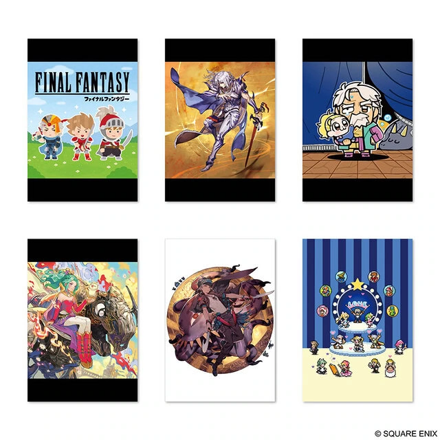 New Final Fantasy Pixel Remaster merch features art from an all